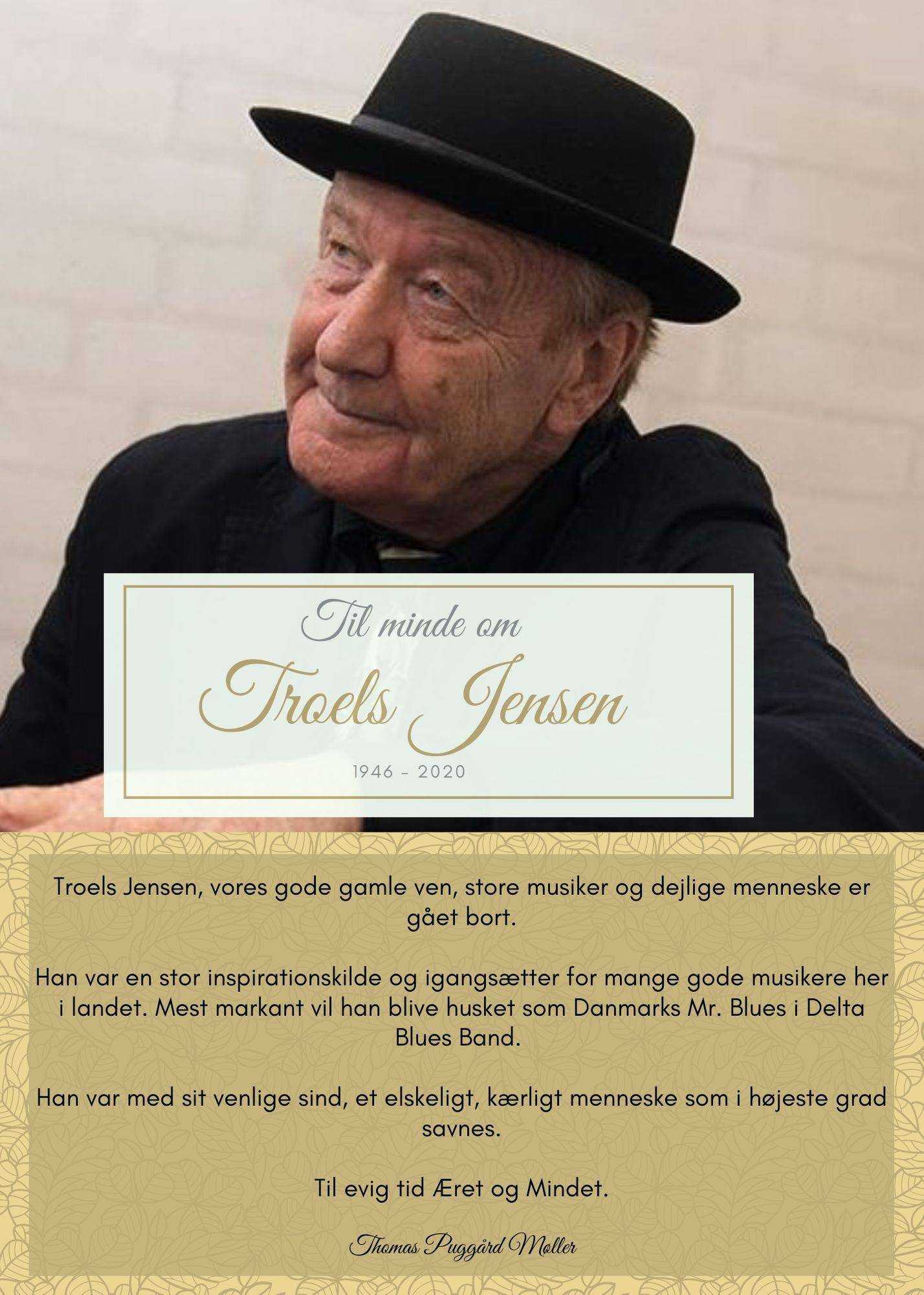 Til minde om Troels Jensen